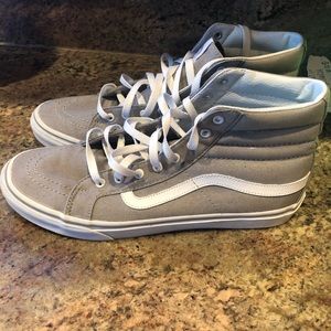 Vans Canvas Sk8-Hi Grey